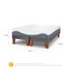 thumbnail image 3 of Cama Europea Alaska 2 Plaza Base Dividida, 3 of 9