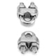 thumbnail image 4 of Pinza para cable de acero inoxidable QWORK M6 304, paquete de 50 unidades, 4 of 8