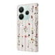 thumbnail image 2 of FOXDOCK Funda Tipo Cartera Floral para Xiaomi Poco M7 Pro 5G ,Funda con Tapa de Cuero PU, Protección Antigolpes con Ranuras para Tarjetas y Soporte, 2 of 5