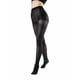 thumbnail image 2 of Panty negra 70 denier diseño 8 geométrico L-XL negro, 2 of 2