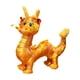 thumbnail image 5 of Dragón De Peluche De Juguete Adorable Dragón Animal De Peluche Para Restaurante Dormitorio Sofá Amarillo, 5 of 5