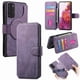 thumbnail image 1 of Funda Billetera Magnética para Samsung Galaxy S20 FE Soporte Tarjetas Desmontable Morado, 1 of 6
