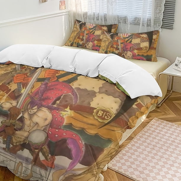 Charlotte Cracker Bed Duvet Cover Funny Anime Cartoon Bedding Sets Lightweight 3 Piece Comforter Sets