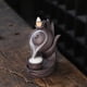 thumbnail image 1 of 1pza Quemador de Incienso de Flujo de Retorno de Arcilla Morada de la Mano de Buddha, Decoración para el Hogar y la Casa de Té (sin Incienso), 1 of 6