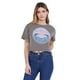thumbnail image 1 of Polera Mujer Fun Manga Corta Crop Gris Waves Corona, 1 of 5
