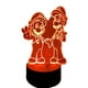 thumbnail image 1 of Lampara Ilusion 3D Mario y Luigi de 7 colores, Base touch, 1 of 6