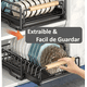 thumbnail image 2 of Escurridor platos extraíble apilable despensa, 2 of 3