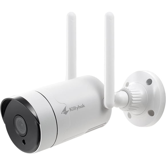 Cámara de seguridad Kittyhok 3MP 2K WiFi IP con visión nocturna
