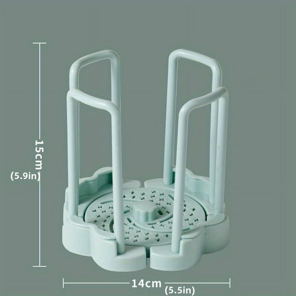 Weluvfit 1Pc Retractable Cup Drying Rack, Bowl Holder Drain Rack, Household Dish Storage Drainer Busket, Desktop Cup Shelf Cabinet Dishes Rack Plate Storage Tool Cupboard Organiser, Kitchen Accessorie