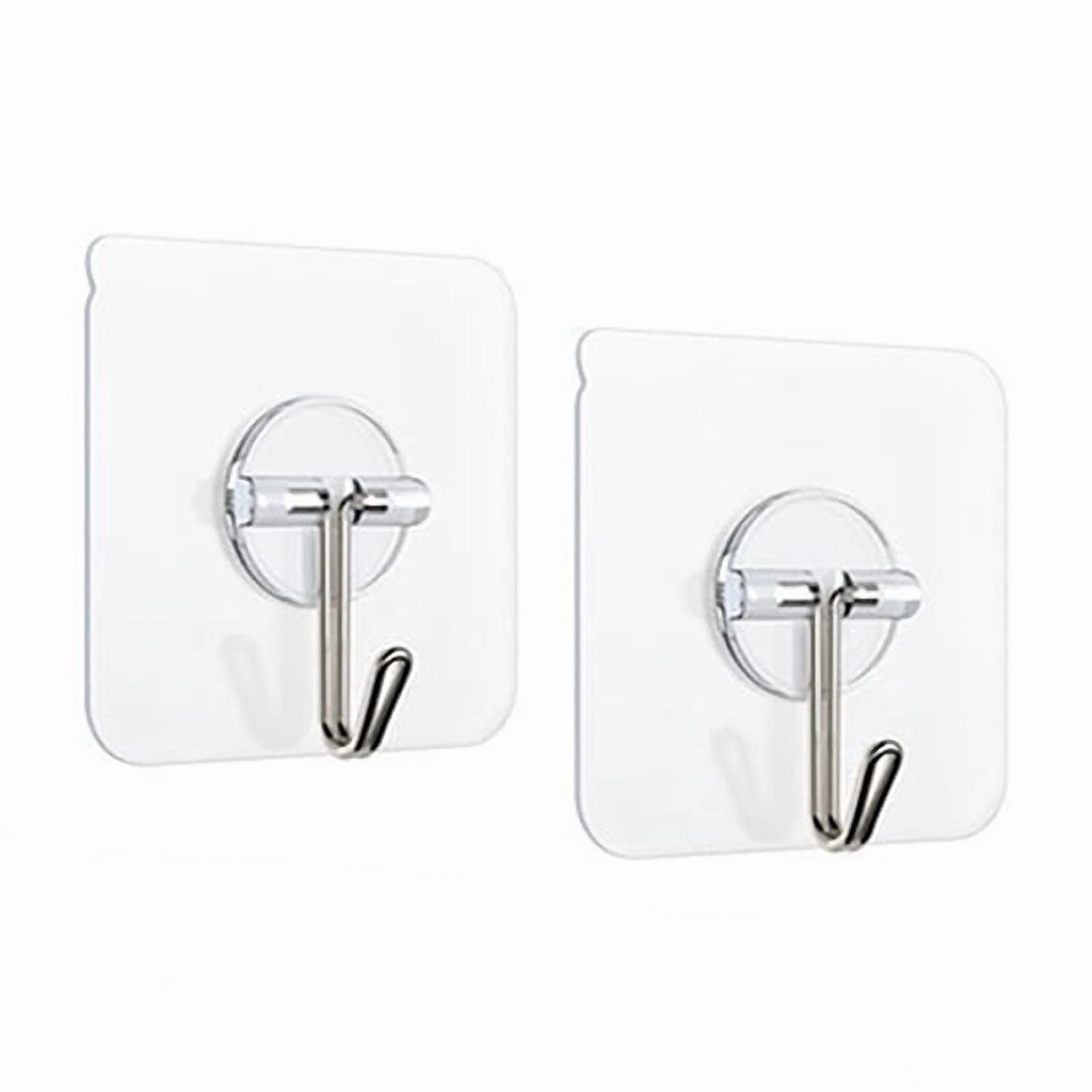 Genérico - Ganchos Adhesivos Multiusos Metálico Con Adhesivo