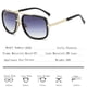 thumbnail image 5 of Gafas de sol de moda europeas y americanas con el mismo estilo, montura de metal, doble haz, personalidad, montura grande, gafas de sol vintage, 5 of 5