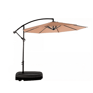 Tienda El Garage - Toldo Con Base Incluida Quitasol Sombrilla Lateral Regulable 3 Metros