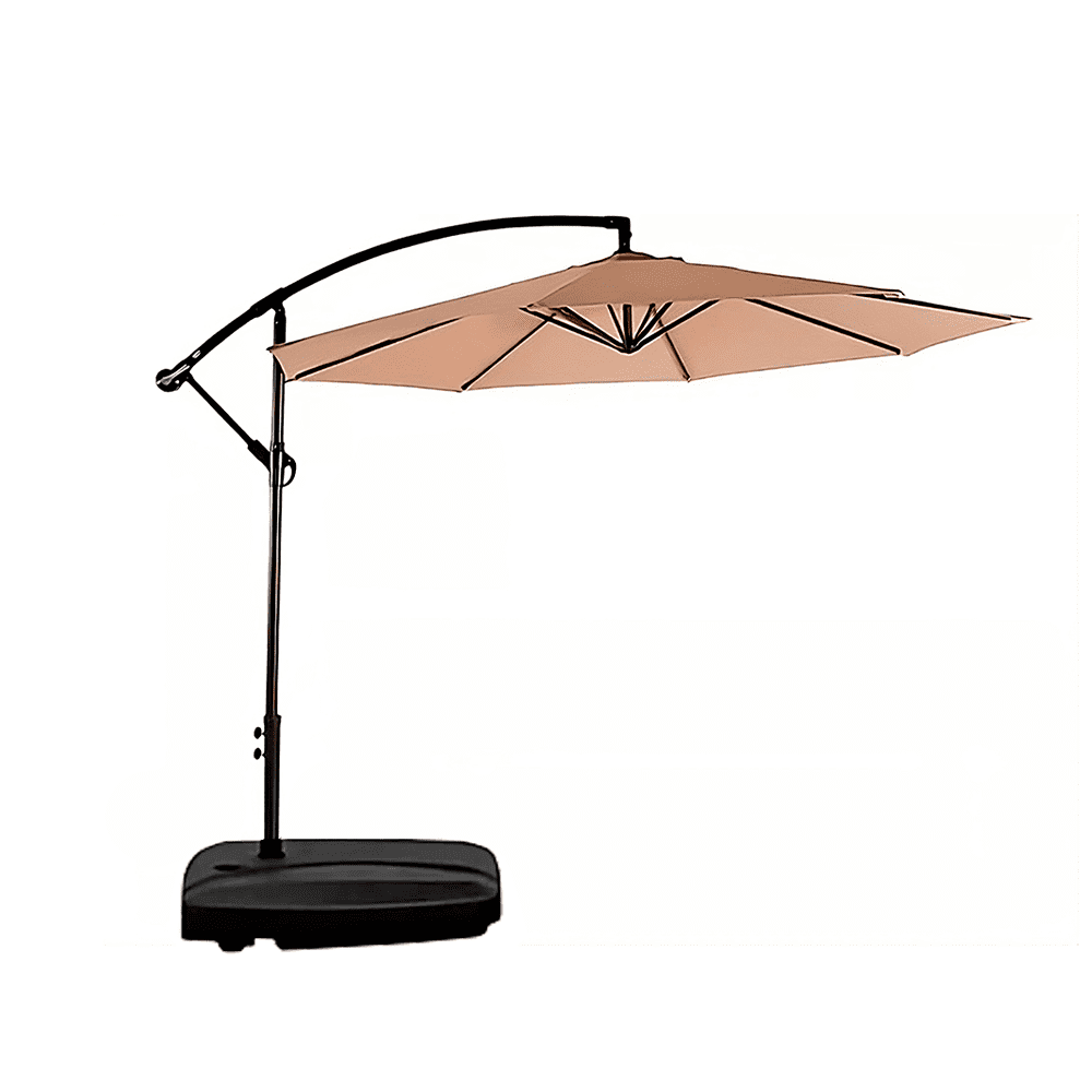 Tienda El Garage - Toldo Con Base Incluida Quitasol Sombrilla Lateral Regulable 3 Metros