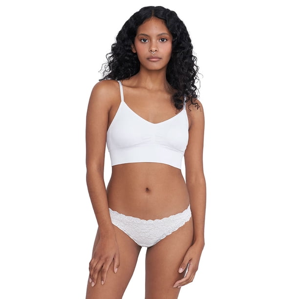Calzón Mujer Encaje Ecru Bikini Corona