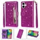 thumbnail image 1 of Funda Para Elegante Funda Iphone 16 Glitter Con Cremallera-ideal Para El Uso Diario, 1 of 5