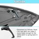 thumbnail image 4 of Unique Bargains Pestillo de Seguridad del Capó 55395654AA para Jeep Wrangler 2007-2017 para Jeep Wrangler JK 2018, 4 of 7