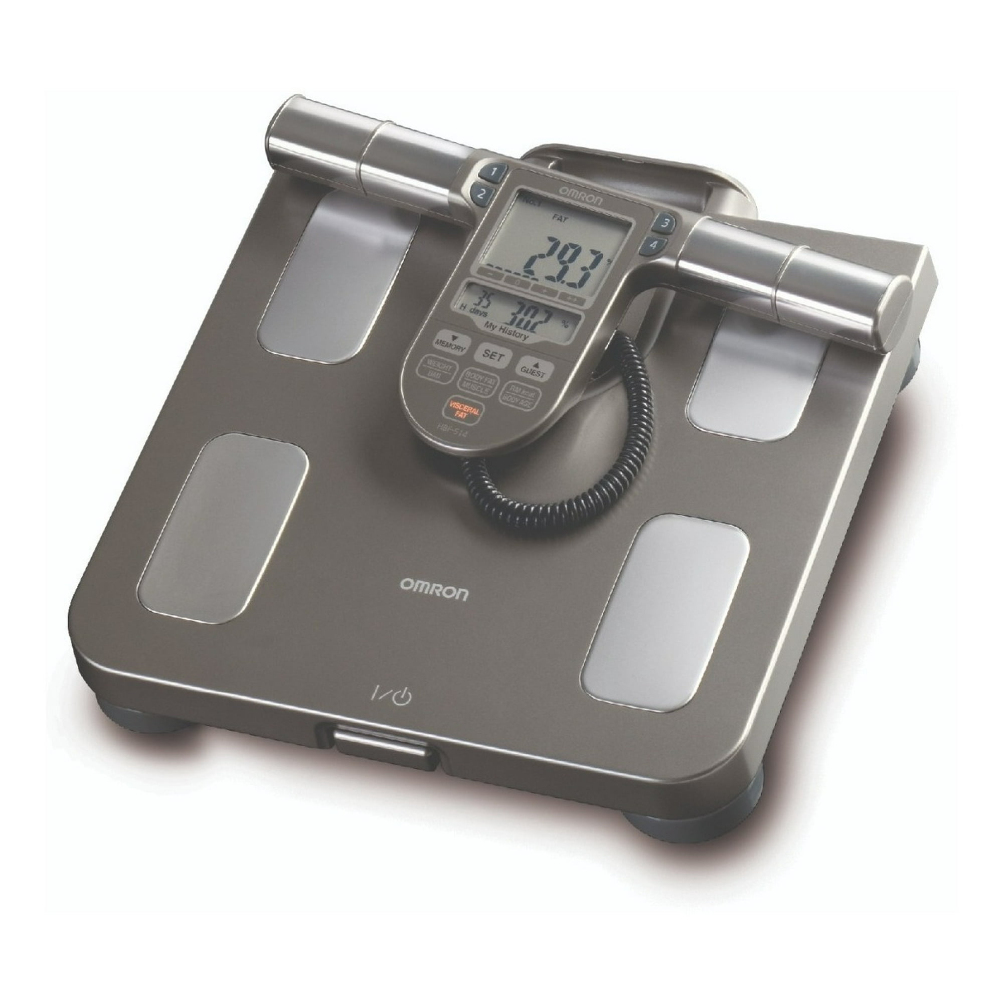 Omron - Balanza Con Analizador De Fitness Premium Hbf514