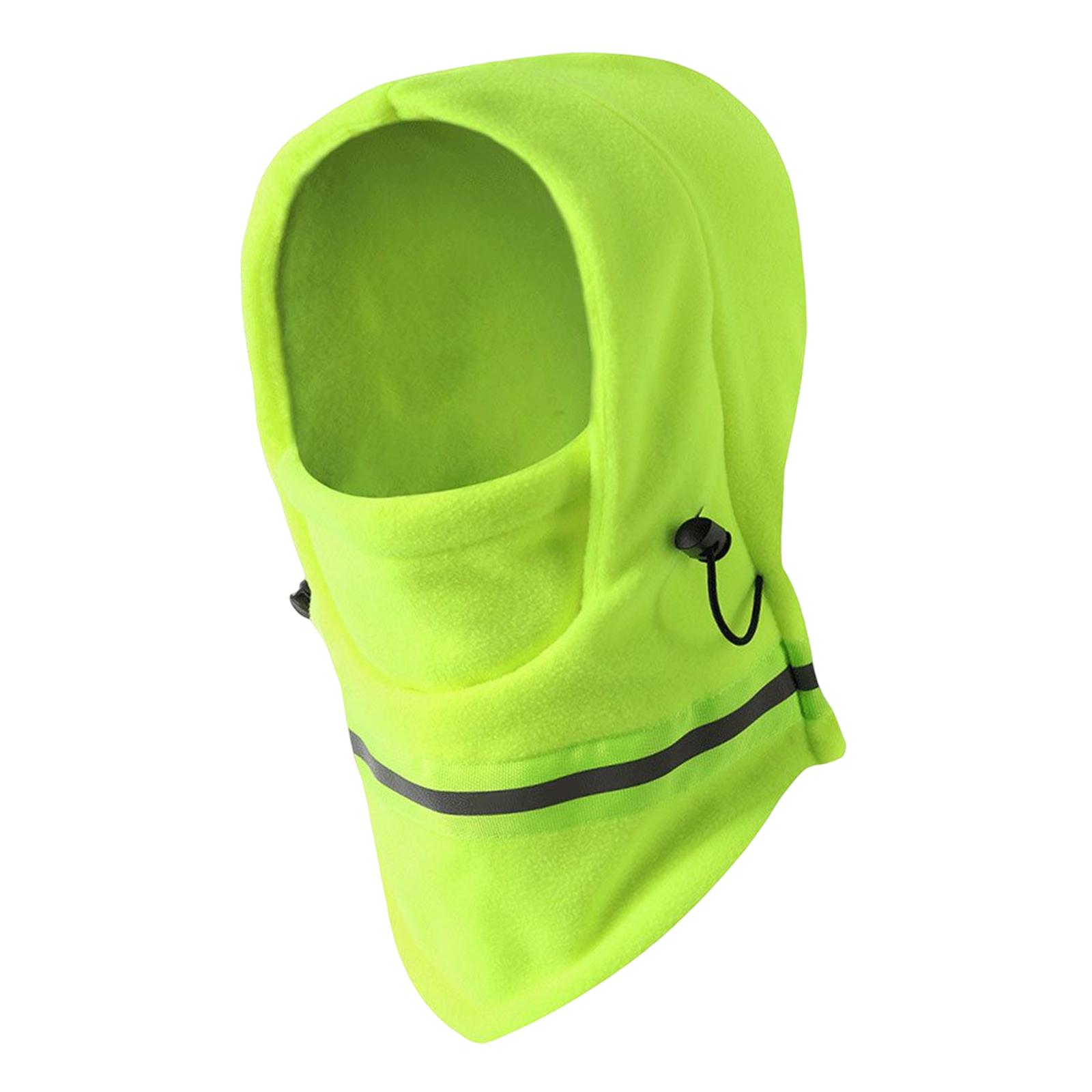 Ioensy - Warm Face Hat Cover Warmer Winter Balaclava Ski Hat Para Senderismo Hombres Esquí Verde