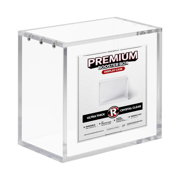 Caja de exhibición magnética premium para Booster Box de Rocket Supply Co.
