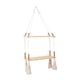 thumbnail image 5 of Estante De Madera De Colgante De Pared De Boho Macrame, 5 of 5