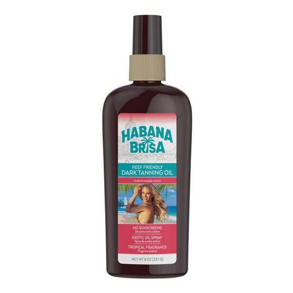 Aceite Bronceador Oscuro Habana Brisa 237 ml