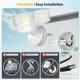 thumbnail image 2 of Luz Flood Onforu 90W 10000LM 4 Cabezas IP66 Impermeable, 2 of 9