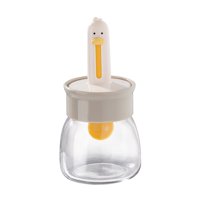 Bothyi - Dispensador De Especias, Tarro De Condimentos, Caja De Condimentos Recargable Para Barbacoa, Picnic Familiar, Blanco