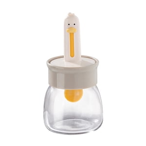 Bothyi - Dispensador De Especias, Tarro De Condimentos, Caja De Condimentos Recargable Para Barbacoa, Picnic Familiar, Blanco