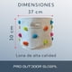 thumbnail image 5 of Canasto Multiuso Pompones blanco, 5 of 6