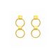 thumbnail image 1 of Aros Aura con Baño de Oro 18K., 1 of 3