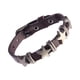 thumbnail image 1 of Estrella PU Pulsera de cuero Goth Ajustable Punk Aleación Regalo Unisex Hip Hop Joyería de moda Brazalete Brazalete Pulsera para Mujeres Hombres Marrón, 1 of 5