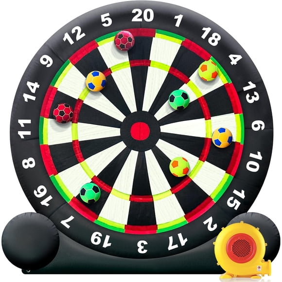 Diana Inflable Gigante 10x12ft Con 8 Pelotas