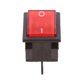 thumbnail image 3 of Interruptor Basculante Iluminado LED Rojo DPST De 4 Pines Impermeable Para Coche Y Barco Interruptor De Encendido/apagado, 3 of 3