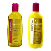 Obopekal - Pack Shampoo Y Balsamo Argan Oil + Keratina Sin Sal 500 Grs