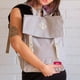 thumbnail image 3 of Mochila para Laptop Square Buenavista gris M, 3 of 4