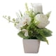 thumbnail image 1 of Set 2 Planta Artificial Decorativa Arreglo Floral Rosa Jhn, 1 of 3