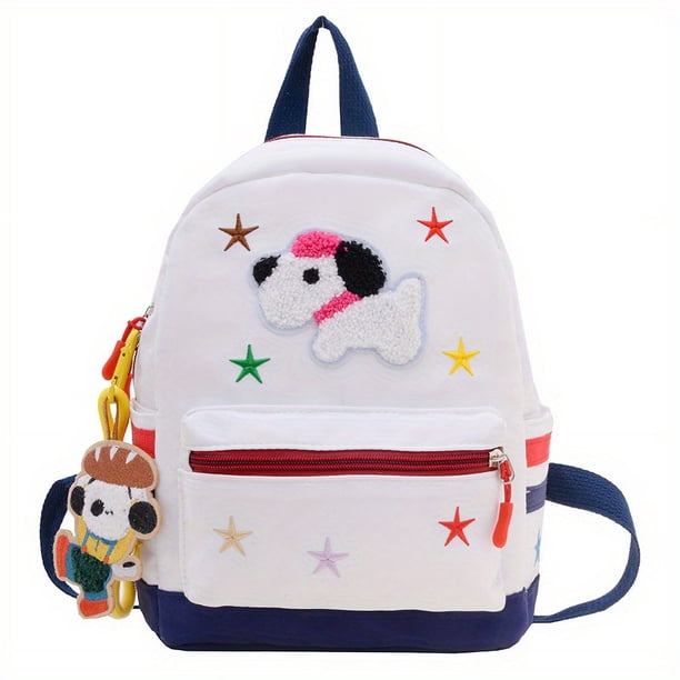 Children's Princess Cute Puppy Star Rucksack Large Capacity Backpack For Girls Boys Kindergarten School Bag
