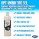 thumbnail image 4 of Gel para llantas Optimum Opti-Bond a base de agua 237 ml, 4 of 7