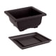 thumbnail image 1 of Macetas De Entrenamiento Con Bandeja, Modernas, Resistentes, Prácticas, Portátiles Para Patio, Patio, Cuadradas, Poco Profundas L, 1 of 5
