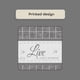 thumbnail image 4 of Juego de cortinas para ventana ACHIM Tier and Valance Live Love Laugh, 4 of 7