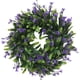 thumbnail image 2 of Guirnalda Artificial De La Puerta De La Planta Verde Para La Decoración Del Hogar Verde Oscuro Púrpura, 2 of 6