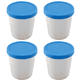 thumbnail image 1 of Contenedor de helado reutilizable, ligero y apilable, con tapa de silicona, 1 of 5