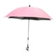 thumbnail image 2 of Paraguas Para Cochecito De Bebé Con Abrazadera, Sombrilla Para Cochecito De Verano Para Viajar Al Aire Libre, Rosa, 2 of 5