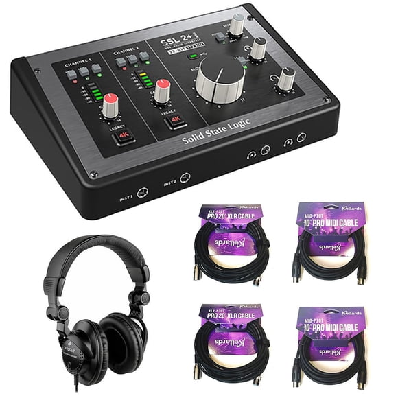 Interfaz de audio Solid State Logic SSL 2+ MKII 2x4 USB-C