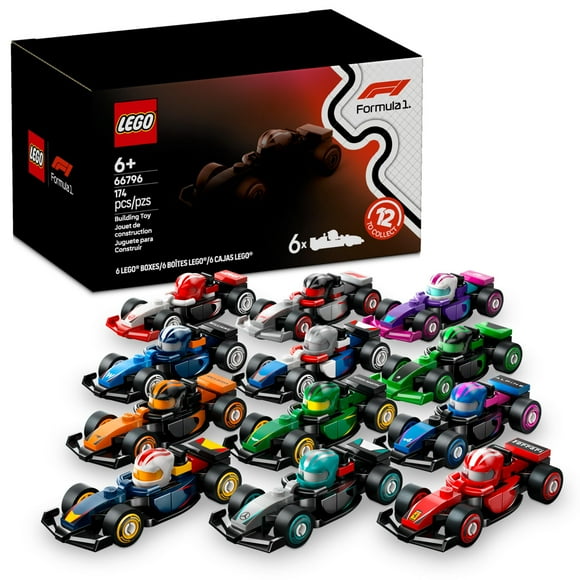 Set de Construcción LEGO F1 Collectible Race Cars 6 Pack
