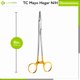 thumbnail image 3 of Soporte para agujas y suturas Driver Cynamed TC Mayo Hegar 20 cm, 3 of 5