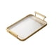 thumbnail image 2 of Organizador De Baño De Bandeja Decorativa Con Asas Para Baño De Mesa De Hotel Dorado, 2 of 3
