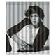 thumbnail image 1 of Cortina de ducha de Harry Styles de One Direction, juego de cortinas de baño con ganchos, tamaño 60 x 72 pulgadas, 1 of 3