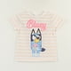 thumbnail image 2 of Polera Manga Corta Niña Blanco Rayas Bluey, 2 of 5