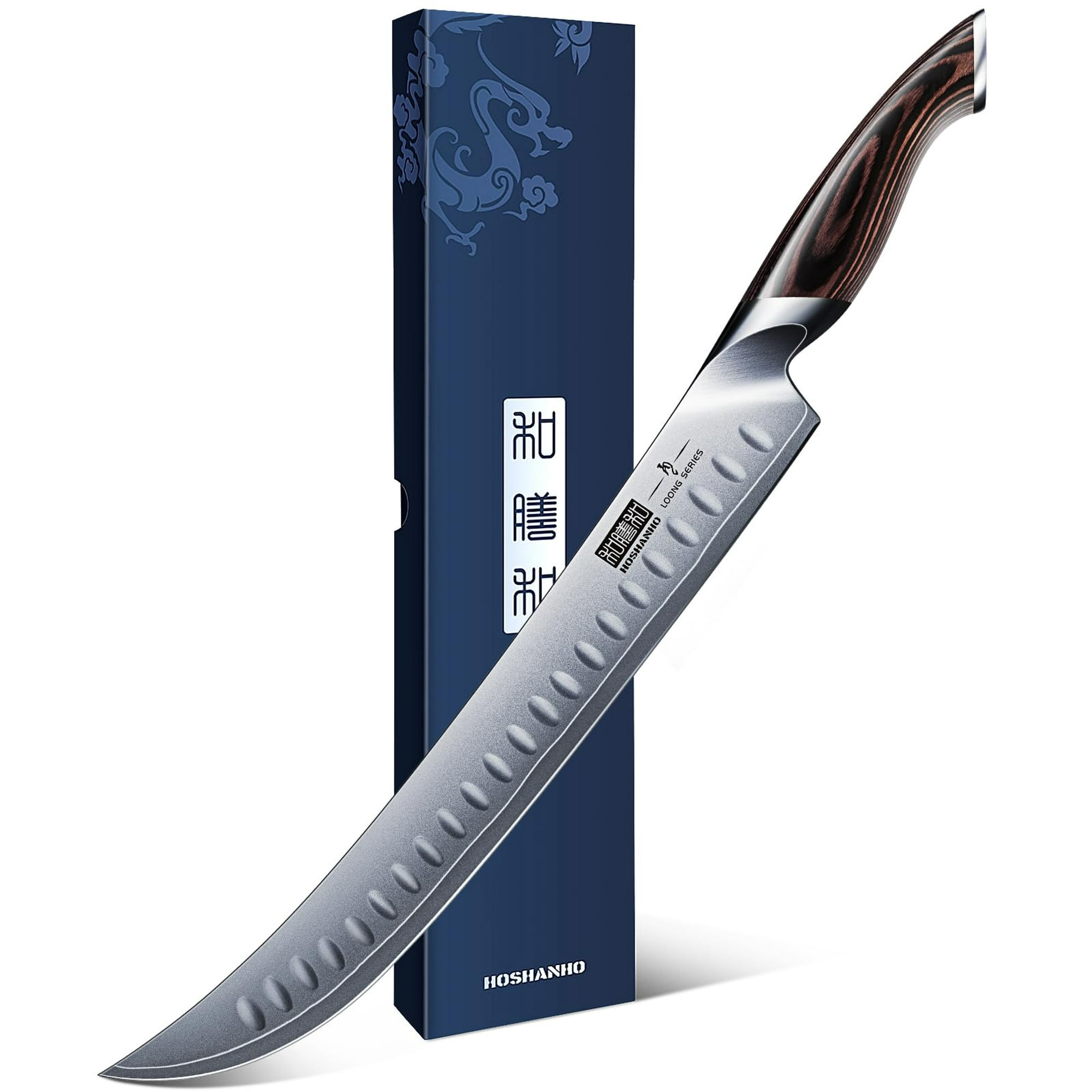 Cuchillo Para Trinchar Hoshanho, 30 Cm, De Acero Con Alto Contenido De Carbono Japonés